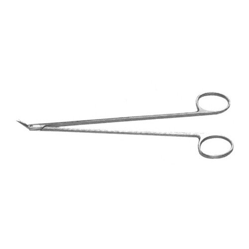 Vascular & Artery Scissors, Sturdy Handles & Delicate Blades, 7" (17.5 Cm), Angled 105 Degrees